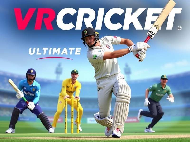 VR Cricket Ultimate cover image showing players in action