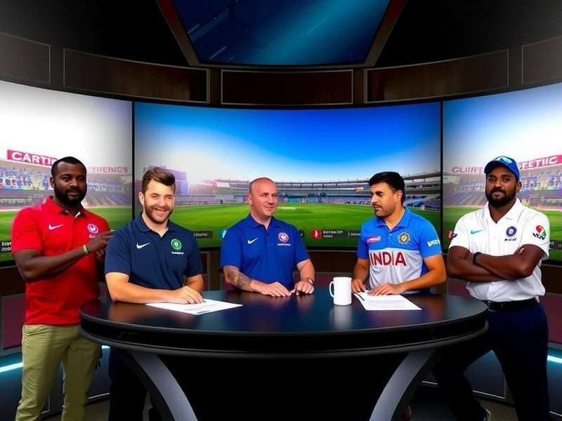 VR Cricket Ultimate commentary panel featuring former Indian cricketers